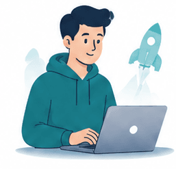 Software services illustration for founders