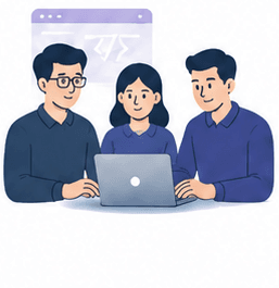 Software services illustration for product teams