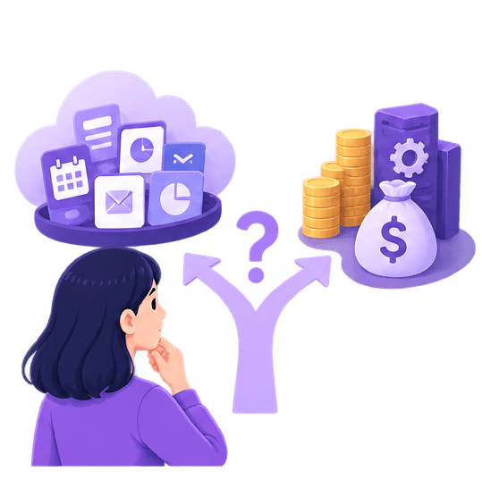 SaaS doesn't fit, custom is too costly